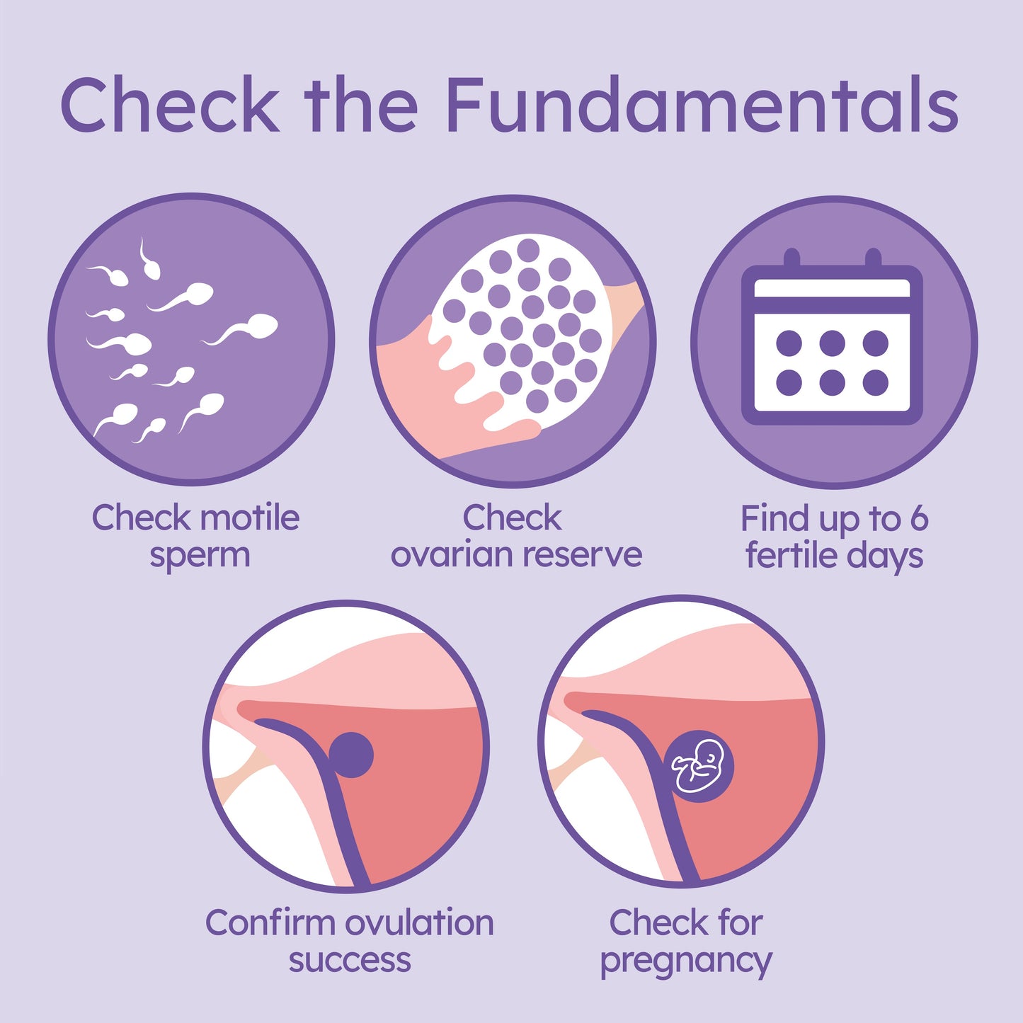 Hers and His Advanced Fertility Test for Couples - Wisdom of the Womb