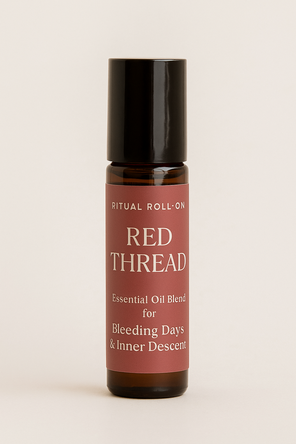 Red Thread Ritual Roll-On for Bleeding Days & Inner Descent