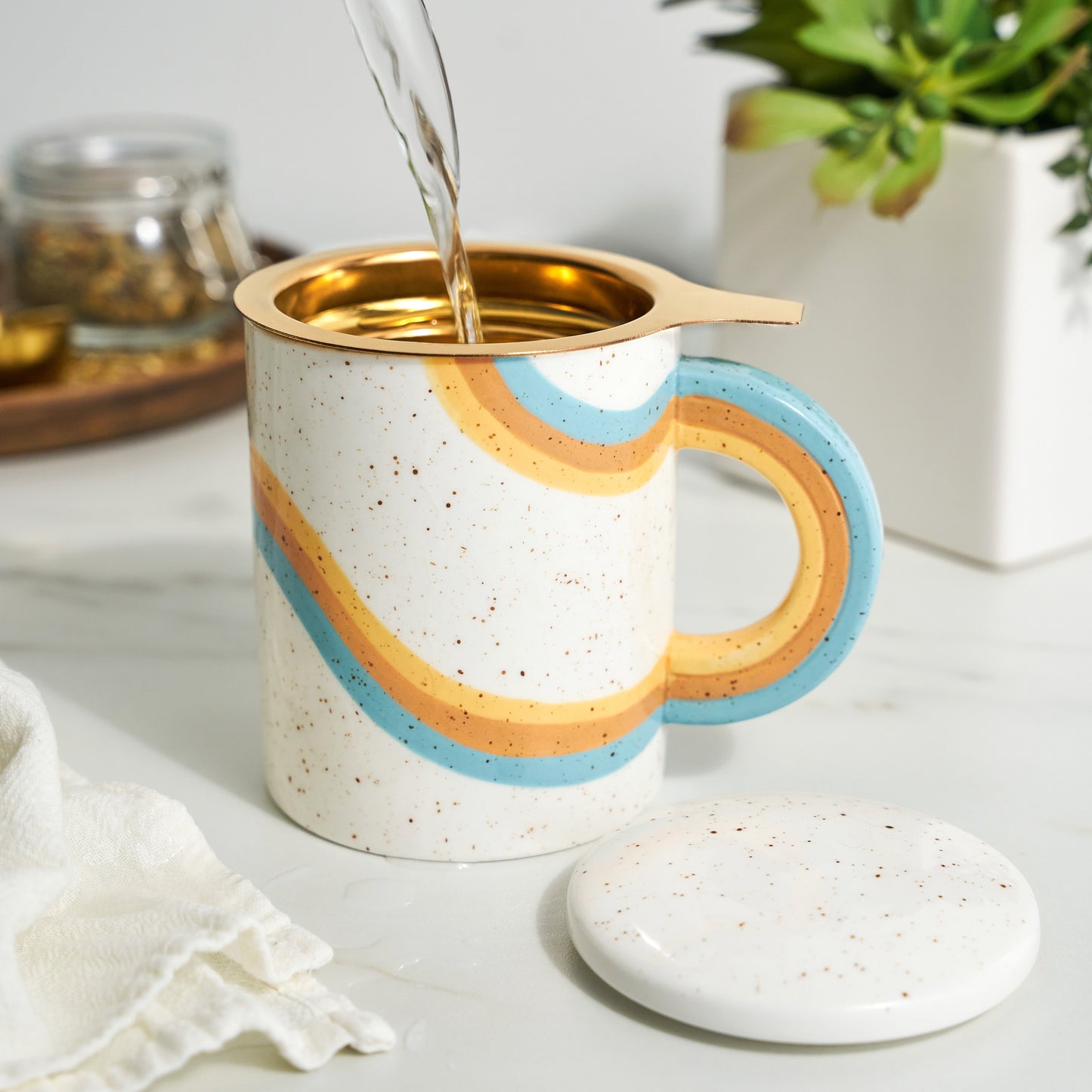 Everlee Infuser Mug with Lid - Wisdom of the Womb