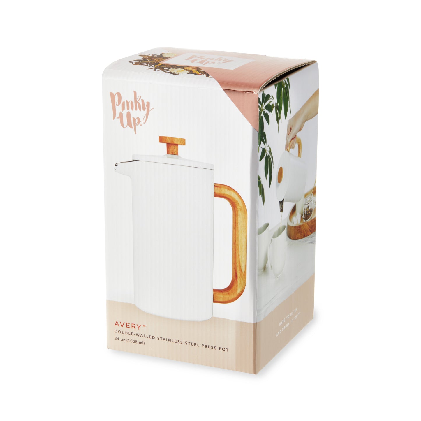 Avery Stainless Steel Press Pot - Wisdom of the Womb