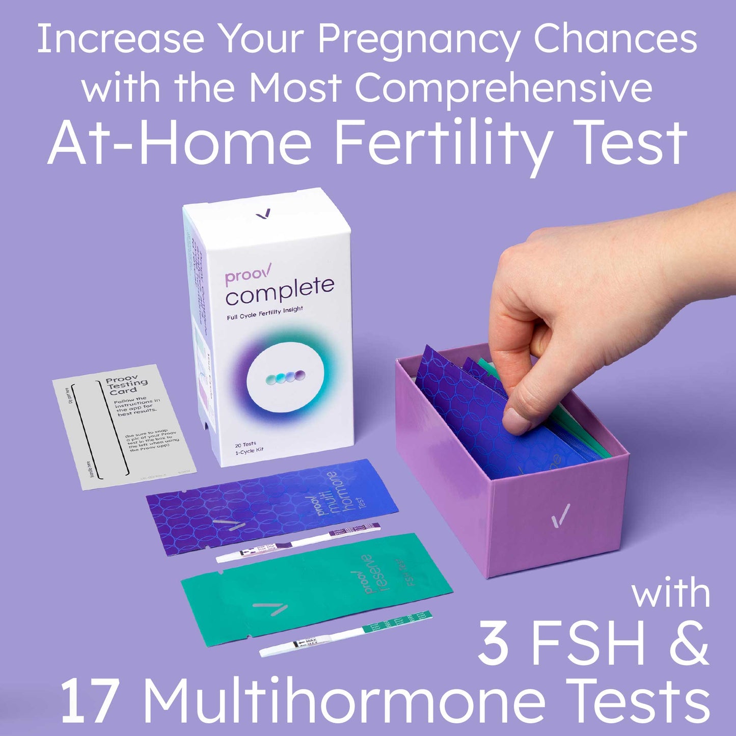 Proov Complete Fertility Testing System - Wisdom of the Womb