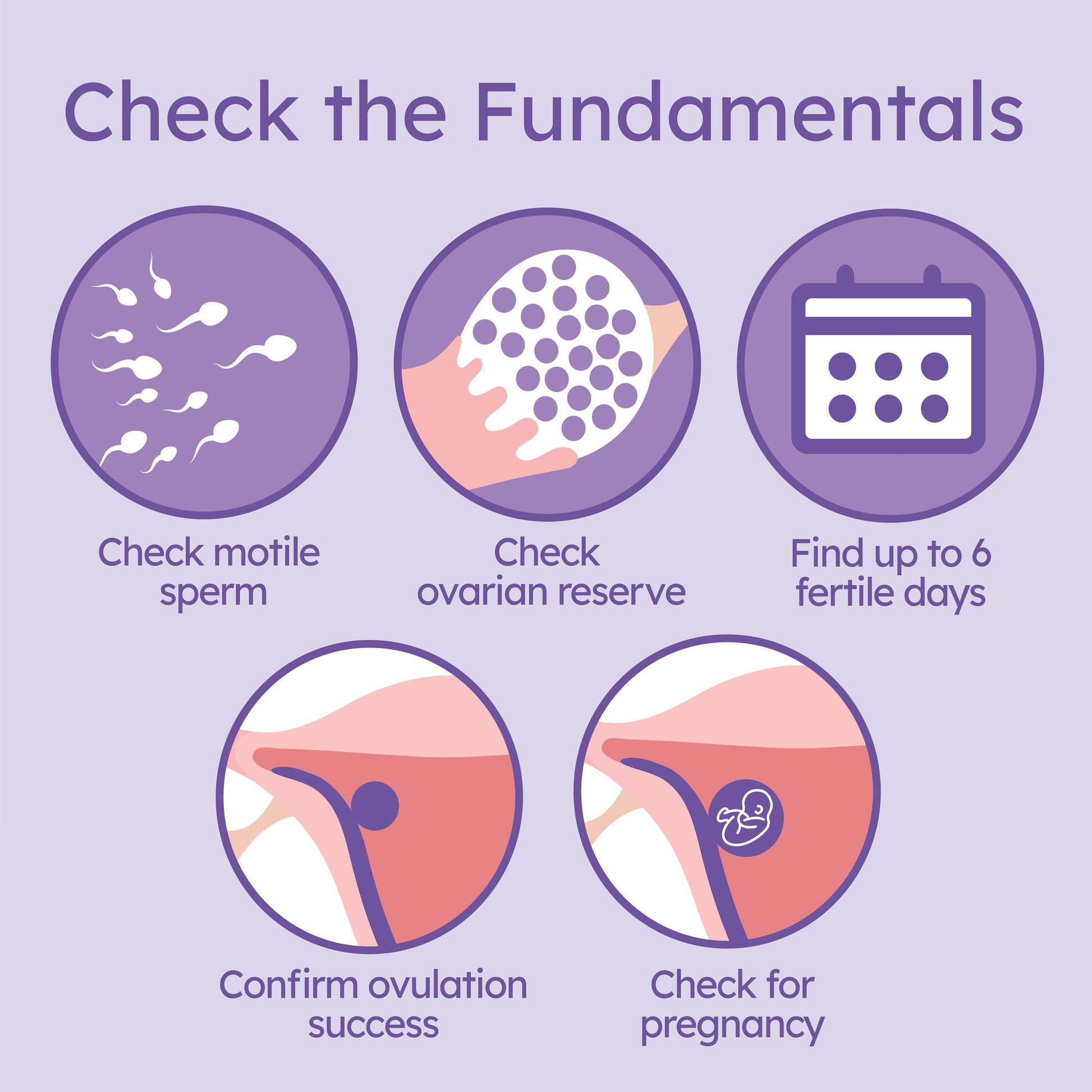 Hers and His Advanced Fertility Test for Couples - Wisdom of the Womb