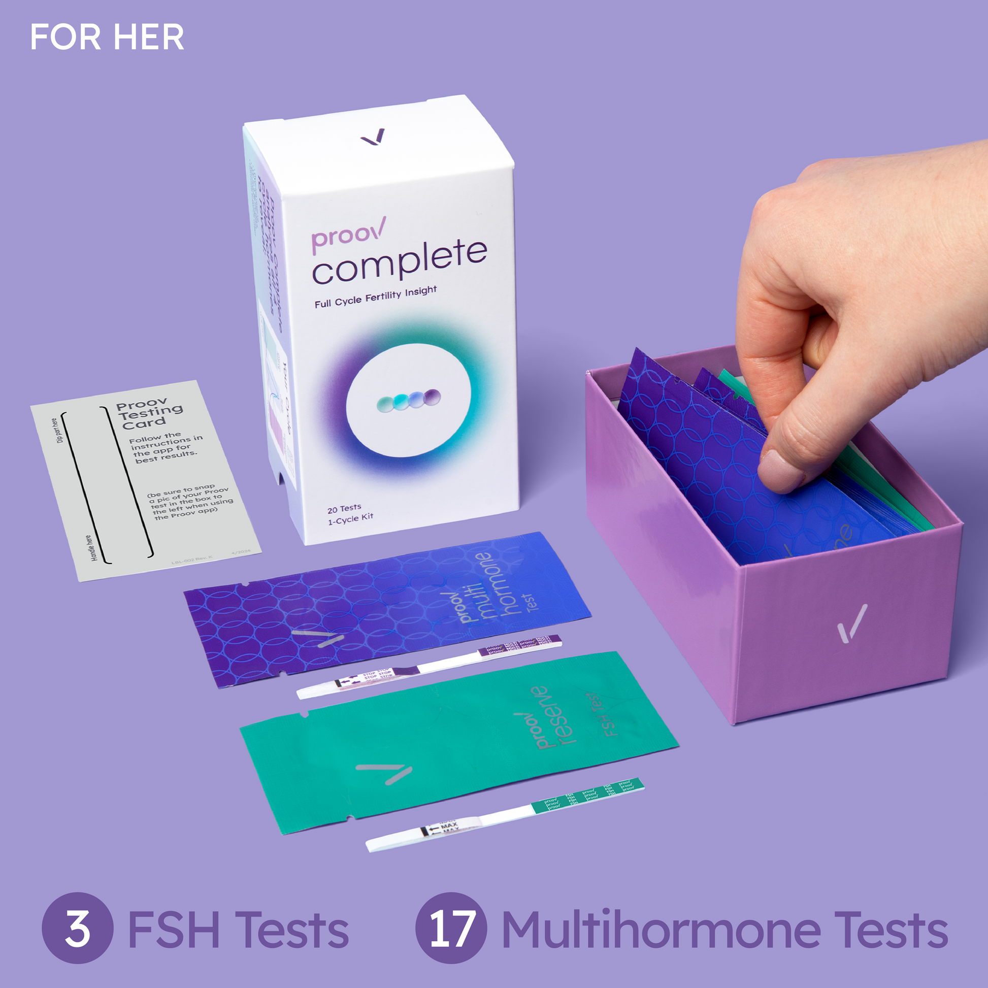 Hers and His Advanced Fertility Test for Couples - Wisdom of the Womb