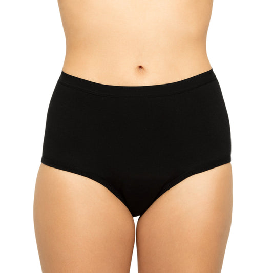 The Extra Coverage High Waisted Period. in Organic Cotton For Heavy Flows - Wisdom of the Womb