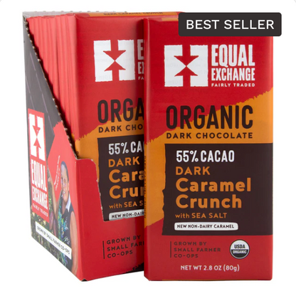 Organic Dark Chocolate Bars — Crunch Collection 🍫