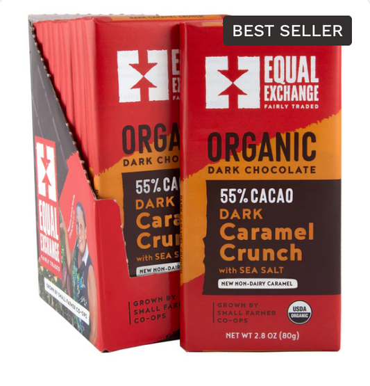 Organic Dark Chocolate Bars — Crunch Collection 🍫