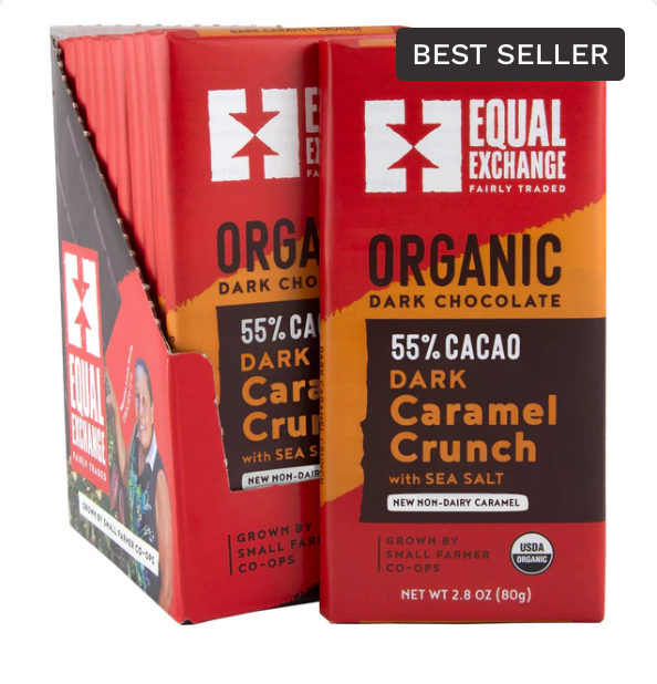 Organic Dark Chocolate Bars — Crunch Collection 🍫