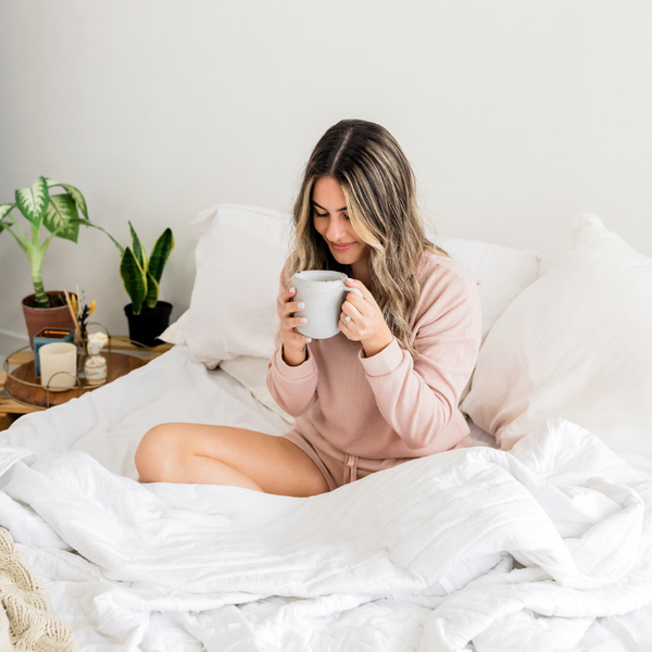 Support deep, restful sleep so your body can restore and your baby can grow.