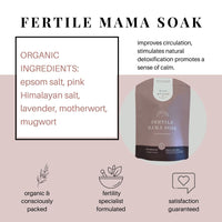 Fertile Mama Bath Soak - 7 oz - Wisdom of the Womb