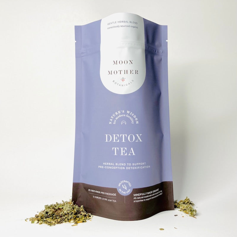 Detox Tea: Herbal Blend to Support Pre-Conception Detoxification - Wisdom of the Womb
