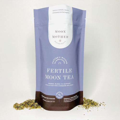 Fertile Moon Tea: Herbal Blend to Support Ovulation and Hormone Balance - Wisdom of the Womb