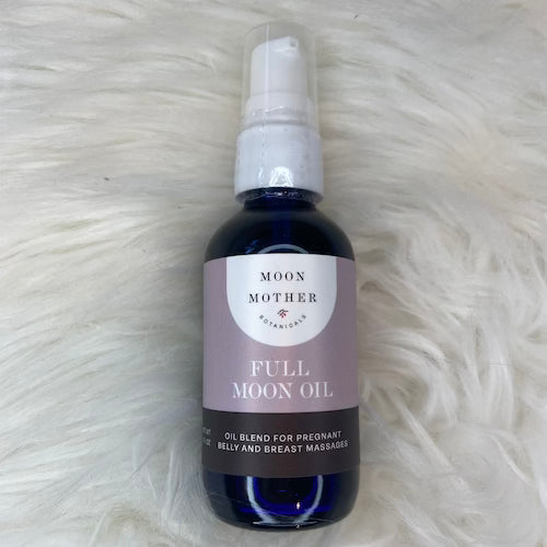 Full Moon Oil Blend for Pregnant Belly and Breast Massage - Wisdom of the Womb